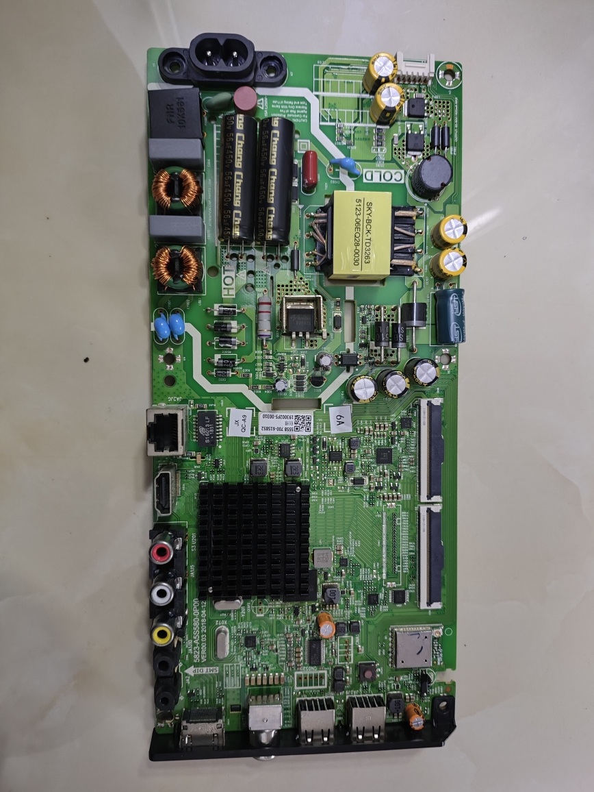 维修酷开43K5C 5S58 5823-A5S580-0P00 MSD6A358双排emmc备份8G