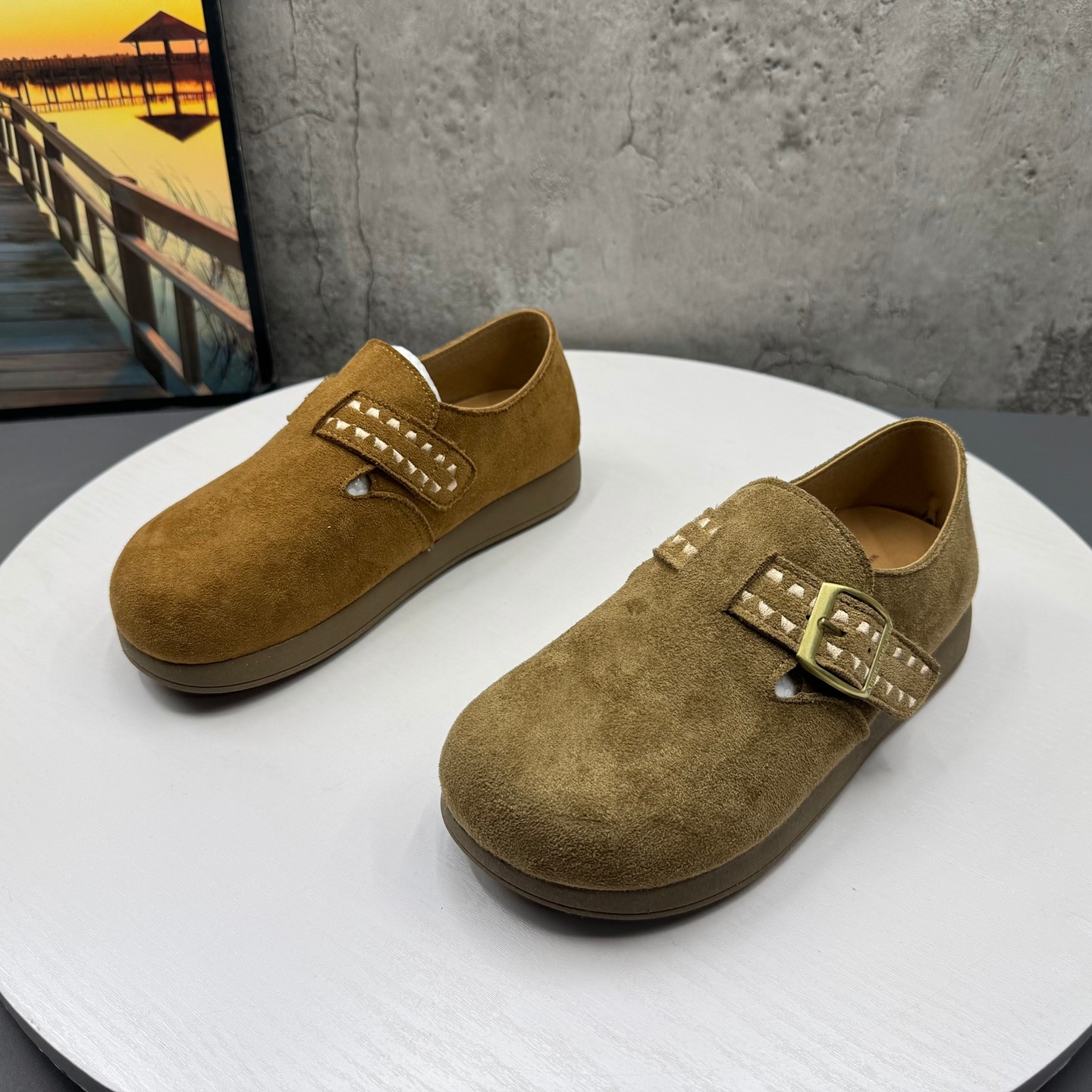 2026撤柜断码春季新款女鞋圆头套脚复古软底深口勃肯鞋单鞋女鞋,女鞋,勃肯鞋/软木鞋,淘宝优惠券,粉丝福利购,淘宝优惠卷