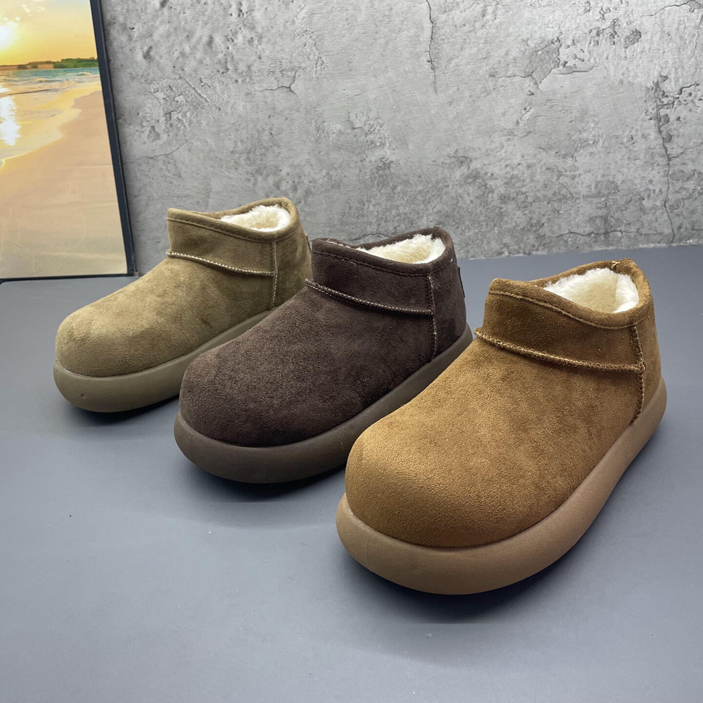 2025新款撤柜断码冬季小土豆厚底耐磨厚绒保暖防寒勃肯鞋雪地靴女,女鞋,时尚雪地靴,淘宝优惠券,粉丝福利购,淘宝优惠卷