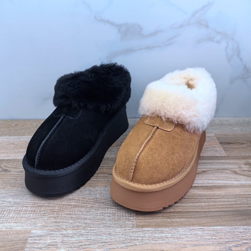 2024新款撤柜断码处理冬季真皮厚底户外羊毛保暖防寒雪地女棉鞋,女鞋,时尚雪地靴,淘宝优惠券,粉丝福利购,淘宝优惠卷