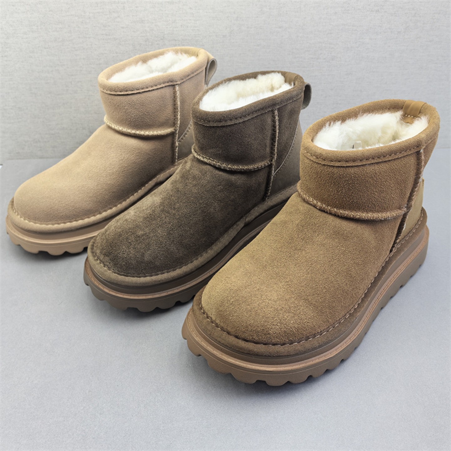 时尚百搭雪地靴2025新款撤柜断码处理冬季真皮加绒羊毛保暖女棉靴,女鞋,时尚雪地靴,淘宝优惠券,粉丝福利购,淘宝优惠卷
