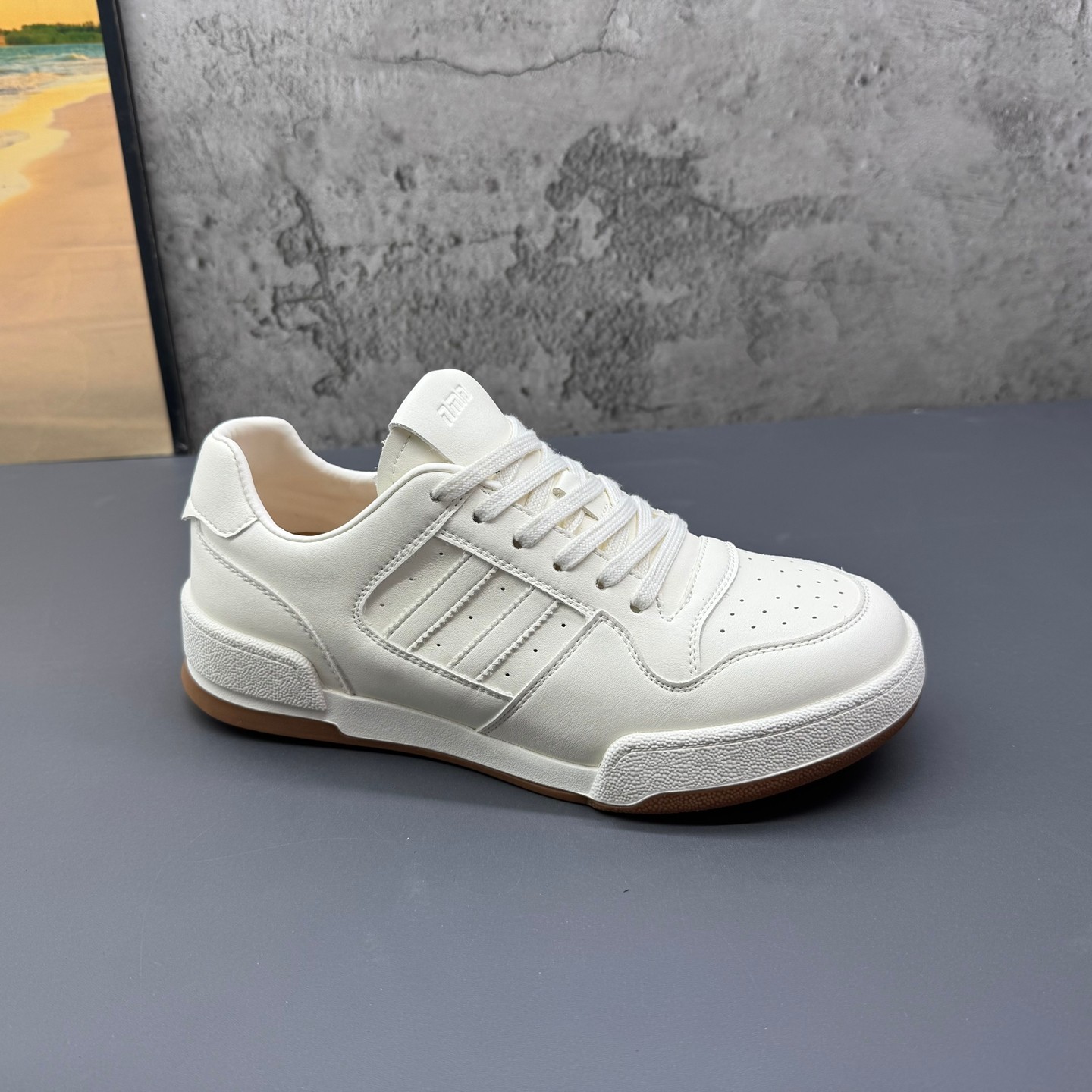 时尚百搭学院风板鞋2026春季新款撤柜断码真皮深口低帮平底鞋女鞋,女鞋,休闲板鞋,淘宝优惠券,粉丝福利购,淘宝优惠卷