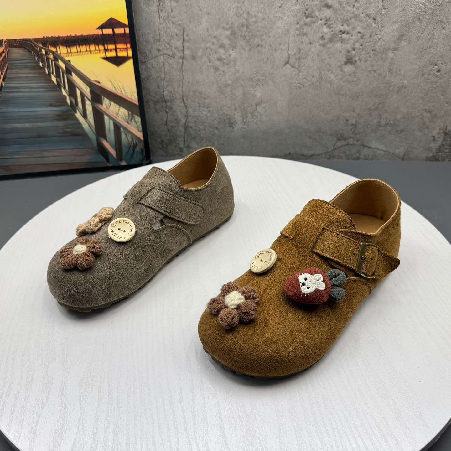 2026撤柜断码春季新款女鞋花朵舒适内增高复古勃肯鞋时尚女单鞋,女鞋,勃肯鞋/软木鞋,淘宝优惠券,粉丝福利购,淘宝优惠卷