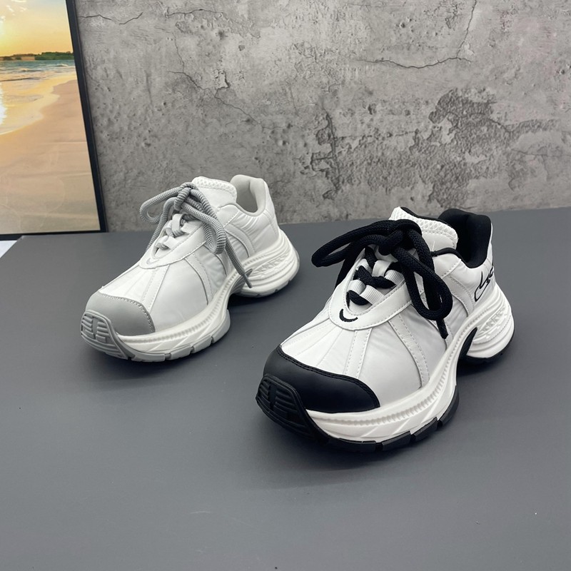 撤柜断码2025春季新款真皮时尚外穿日常跑步鞋厚底增高运动老爹鞋,女鞋,时尚休闲鞋,淘宝优惠券,粉丝福利购,淘宝优惠卷