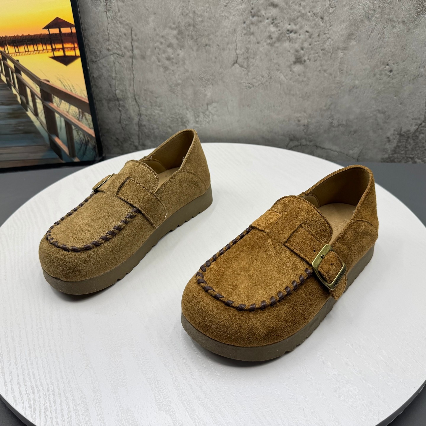 2026撤柜断码春季新款女鞋时尚舒适圆头套脚平底复古勃肯鞋女单鞋,女鞋,勃肯鞋/软木鞋,淘宝优惠券,粉丝福利购,淘宝优惠卷