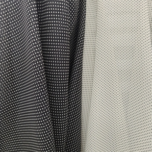小圆点波点雪纺布料制作肥肠圈发圈衣服夏女衬衫饰品飘逸半透面料