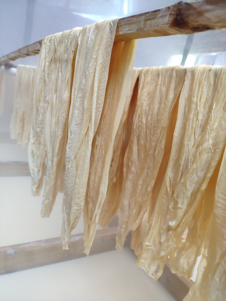 闽清流嵩溪手工豆腐皮 农家自制无添加腐竹干货特产油豆皮5斤