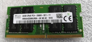 HY现代海力士DDR4 2666单条32G笔记本内存条PC4全兼容不挑本原装