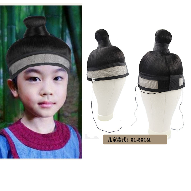 汉服一体式儿童头套制造古装