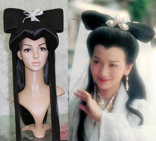 古装白素贞新白娘子传奇白娘子假发头套头饰白娘子头套反串头套