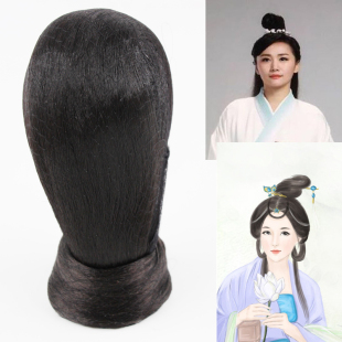 新款古装造型发包 发鬓古装造型假发 丫鬟仙女飞天发髻