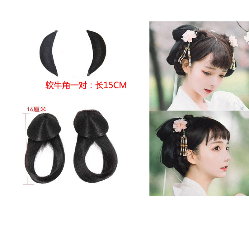 古装假发麻花包发片汉服假发包