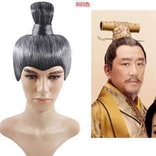 舞天地古装男士假发套 琅琊榜胡歌同款 梅长苏假发将军同款头套