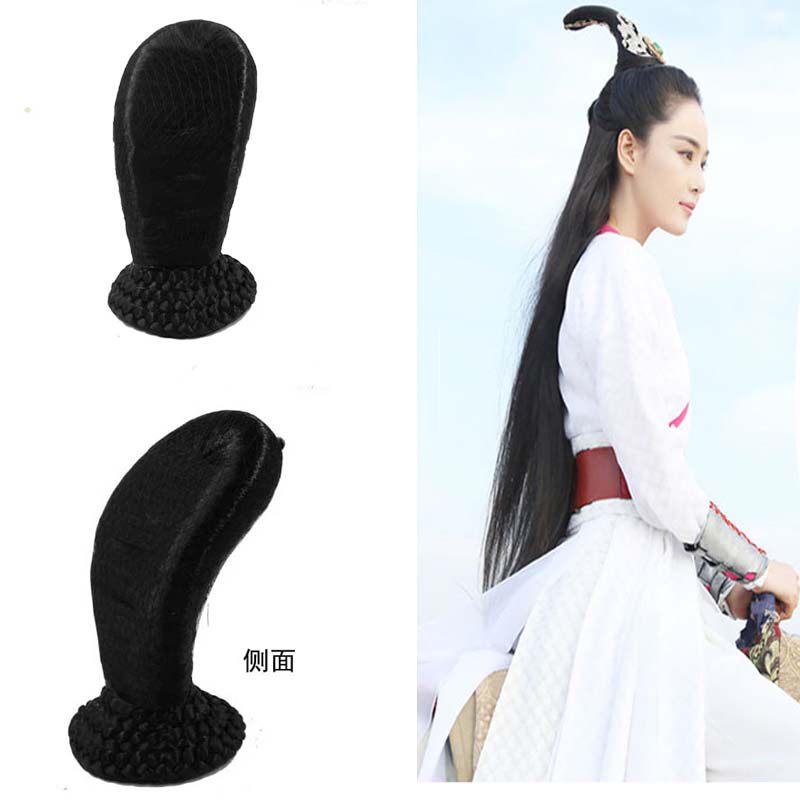 诛仙同款飞天侠女新款汉服发簪影楼影视新洛神甄宓仙女发髻飞天髻