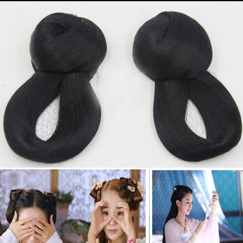 造型发包古装汉服假发花千骨