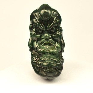 天然阿拉善玉玛瑙降龙罗汉吊坠男女士挂件小巧手把件把玩挂饰摆件