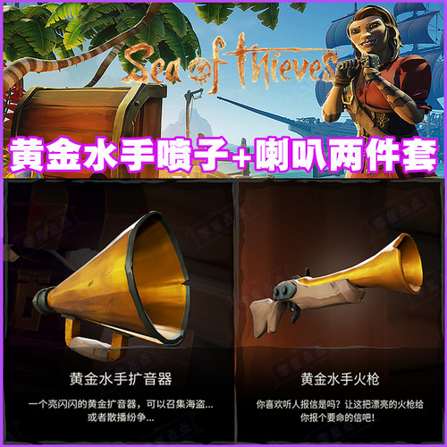 盗贼之海黄金水手两件套皮肤代领