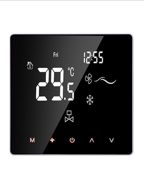 温湿度控制器触摸屏 触控板外屏86X86MM 空调控制器触摸屏定制