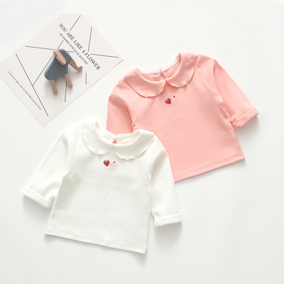 A类超可爱女童打底衫宝宝长袖t恤