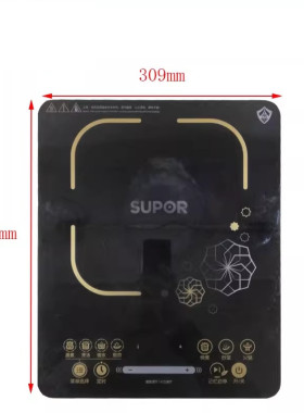 二手拆机面板苏泊尔电磁炉C21-SDHCB47黑晶面板触摸微晶板触摸