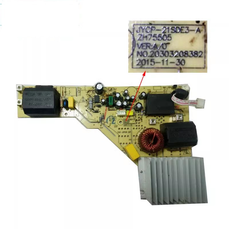 二手拆机九阳电磁炉C21-SC016主板JYCP-21SDE3-A电源板4线