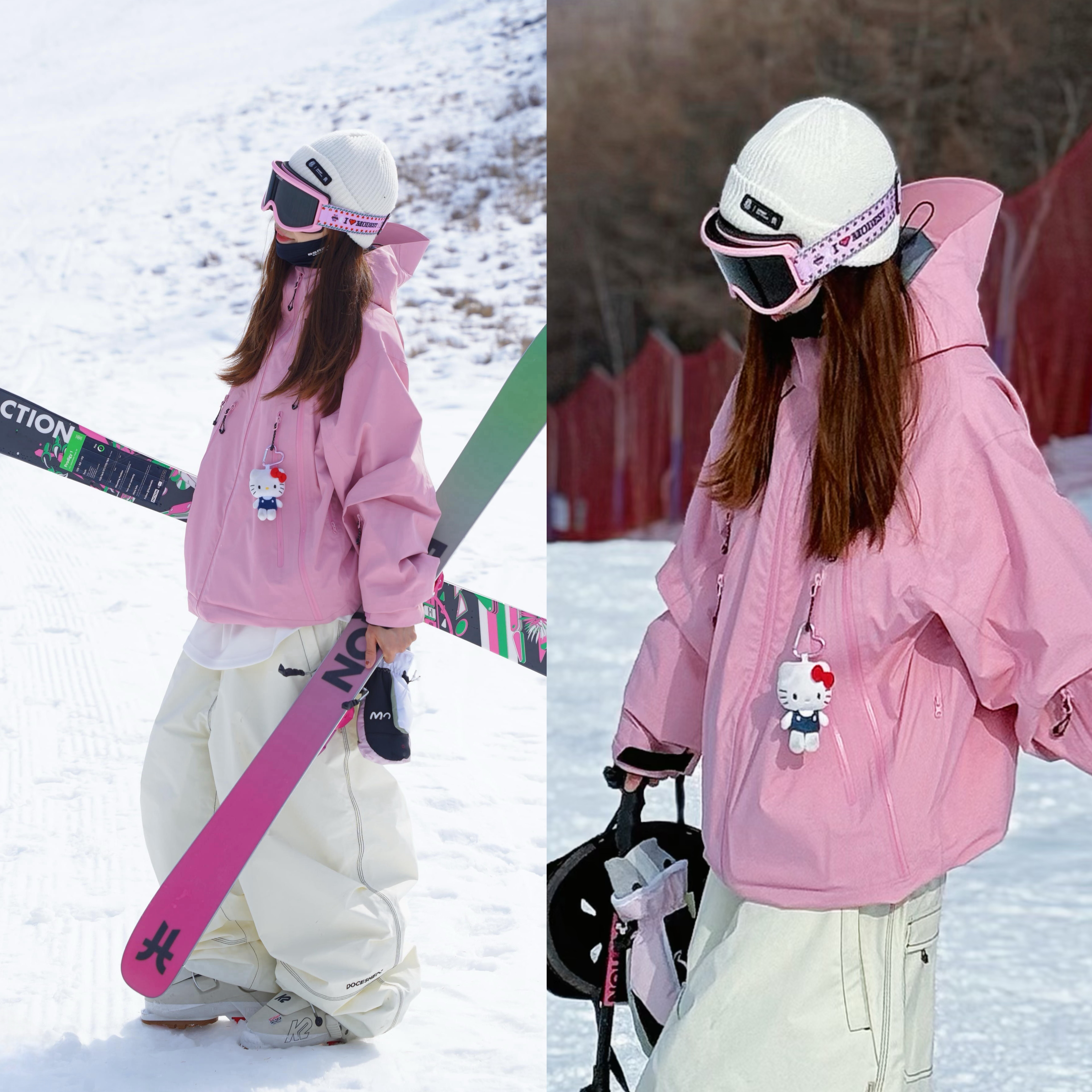 沈小仙DOCESHEN新款3L滑雪服