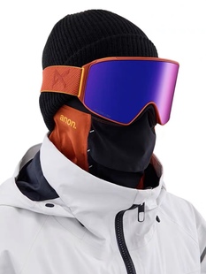 沈小仙推荐BURTON/伯顿Anon23新款M4  滑雪镜双镜片护脸亚洲版女