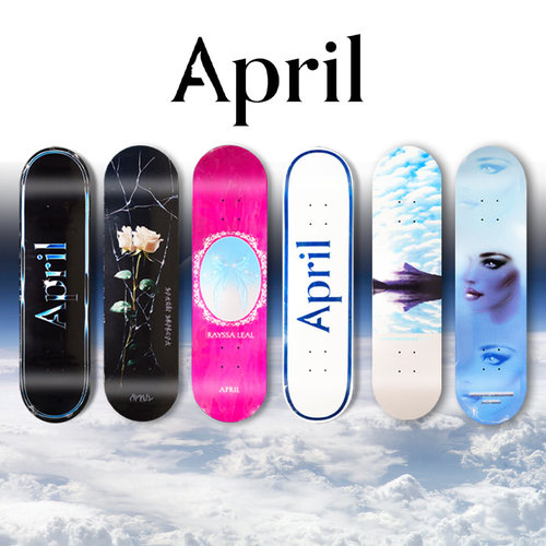 April专业双翘滑板tuto同款
