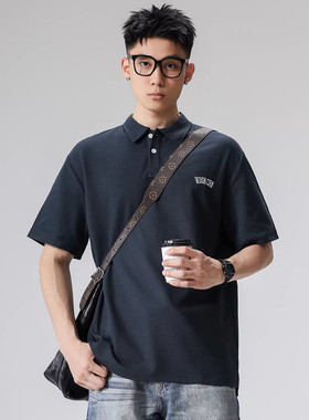 woodsoon夏季男士短袖POLO衫