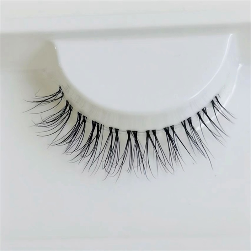 水貂毛假睫毛自然裸妆短款仿真