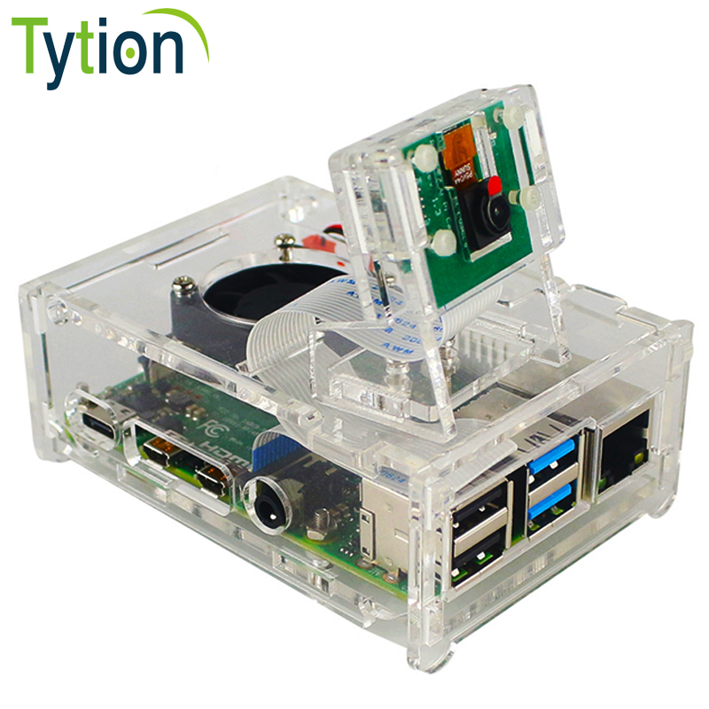 树莓派4B亚克力外壳摄像头支架