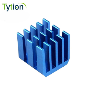 PI蓝色南北桥电脑显存散热器 12MM纯铝Raspberry 树莓派散热片9