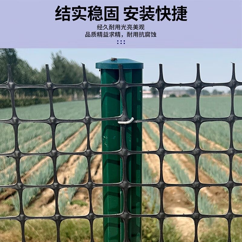 养殖塑料围栏网网格养鸡拦鸭圈菜园网子围栏家用户外防护栅栏护栏