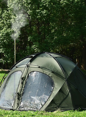 Mr.hike40D涂银高端8P球帐尼龙防水营地高端轻奢自立球帐篷