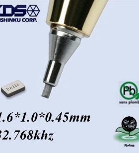 DST1610A日本KDS晶振32.768k 32.768khz无源贴片1.6x1.0mm2脚1610