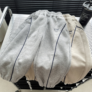 男童卫裤2025新款儿童休闲运动裤帅气宝宝春秋裤子中小童宽松长裤