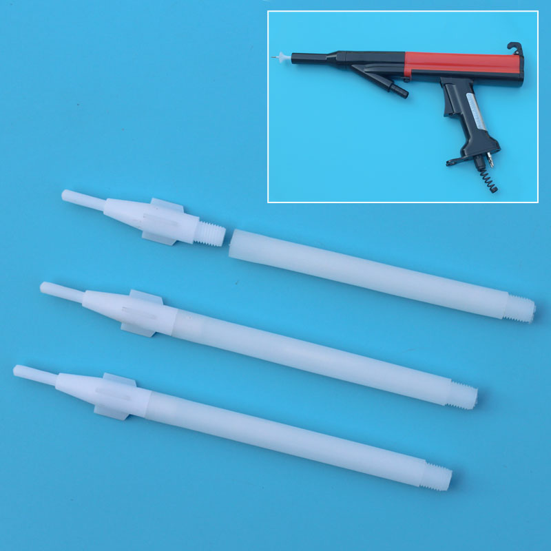 红诺信喷枪飞机杆飞机翅放电针导流杆静电粉末喷枪导电针三角翅