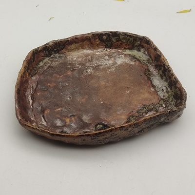 功夫茶道茶器茶具复古手捏柴烧侘寂风志野烧南蛮烧方壶承