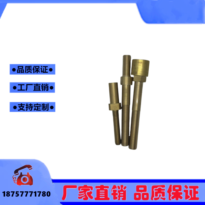 Y2-355-315电机接线柱 圆形电机维修螺杆铜螺丝接线柱压板接线柱