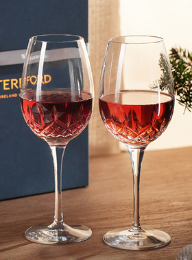 【新婚礼物】WATERFORD利斯莫尔红酒杯葡萄酒杯高档礼盒装轻奢