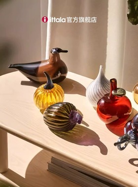 【圣诞礼物】Iittala伊塔拉手工玻璃鸟Toikka轻奢风装饰摆件乔迁