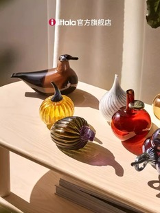 【圣诞礼物】Iittala伊塔拉手工玻璃鸟Toikka轻奢风装饰摆件乔迁