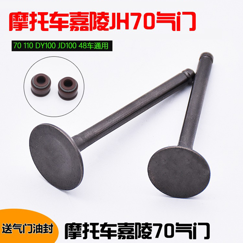 弯梁骑士摩托车JH70 90 JD100 110 DY100 48CC进气门油封通用配件