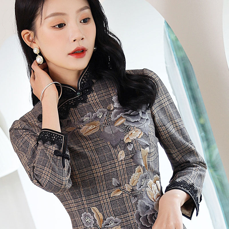 品尚华服复古宴会年会出游旗袍