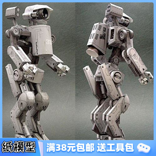 diy手工星球大战机器人纸模型