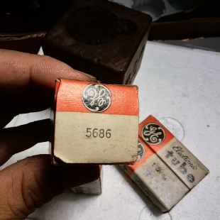 美国原装进口电子管 GE 5686  JG-5686电子管USA美国原产全新库存