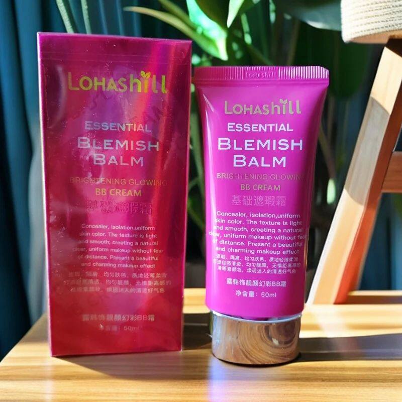 露韩饰Lohashill红色恋人BB霜亮白保湿遮瑕强50ml  NO739