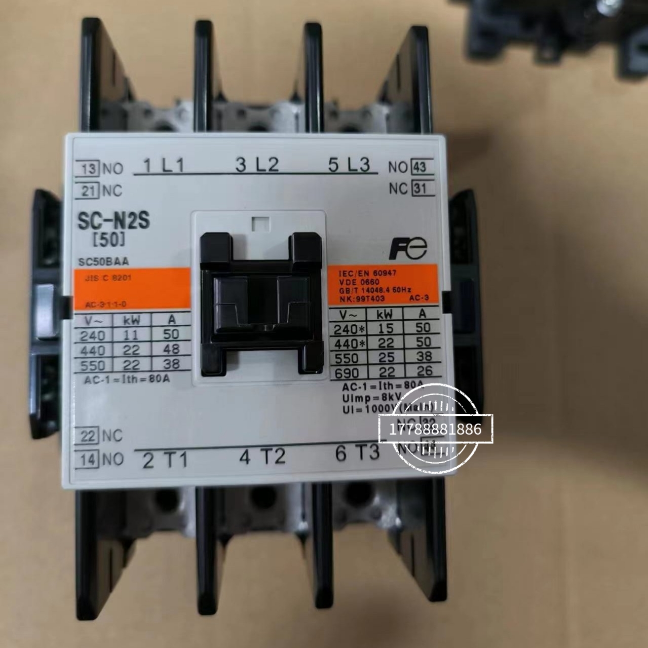 原装富士SC-N1富士交流接触器SC-N2S 380V日立电梯SC-N3 SC-N5