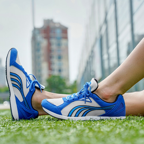 多威跑步鞋体育考试减震透气跑鞋