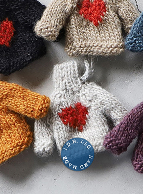 I.D.R. LLC | 日本People Tree公平贸易手工编织迷你毛衣包包挂件